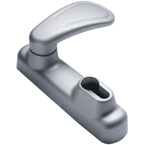 Manoeuvre extÉrieure oltre À bÉquille - Trou de cylindre : Oui - Teinte : Argent G6 - Aspect : Satiné - FAPIM