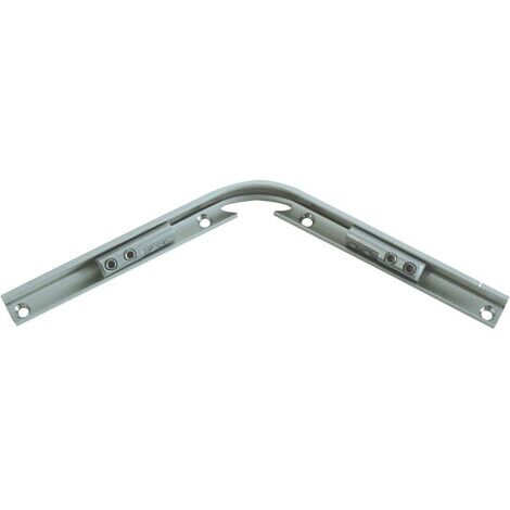Renvoi d&aposangle variable ol 90 - Teinte : Galvanisé - GEZE (1/2)