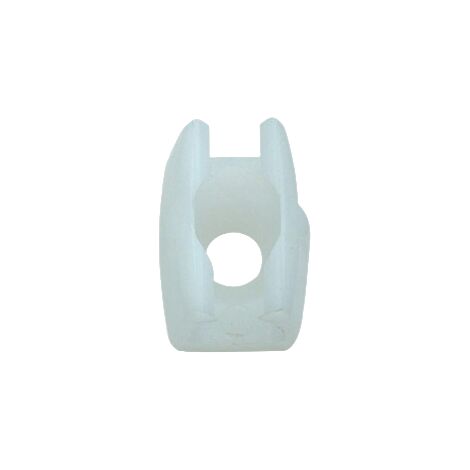 Guide tringle nylon ol 90 - Teinte : Blanc - GEZE