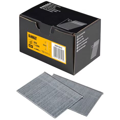 Pointe pour cloueur gauge 20° - Longueur : 63 mm - DEWALT