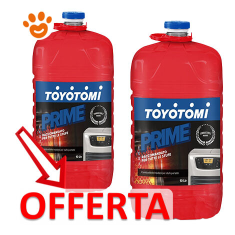 Toyotomi Combustibile Liquido Prime - Confezione da 10 Lt