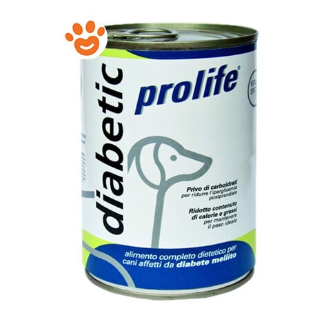 Prolife Dog Veterinary Diabetic - Lattina da 400 G