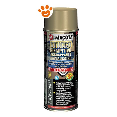STUCCO SPRAY ACRILICO IDEALE PER COLMARE E RICOPRIRE IRRE 8008747400215
