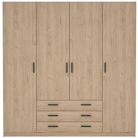ARMADIO MOD. SPRINT CM 195.5X49.8 H. 200.4 JACKSON HICKORY