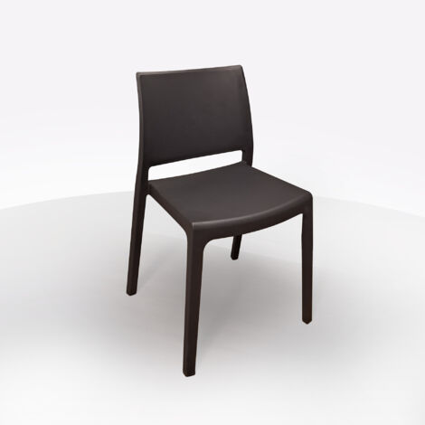 SEDIA MOD. SUMMER IN POLIPROPILENE ANTRACITE (1/4)