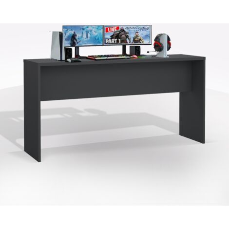 ALLUNGO SCRIVANIA MOD. SIGN CM 150X40 H. 75.6 GRIGIO OPACO
