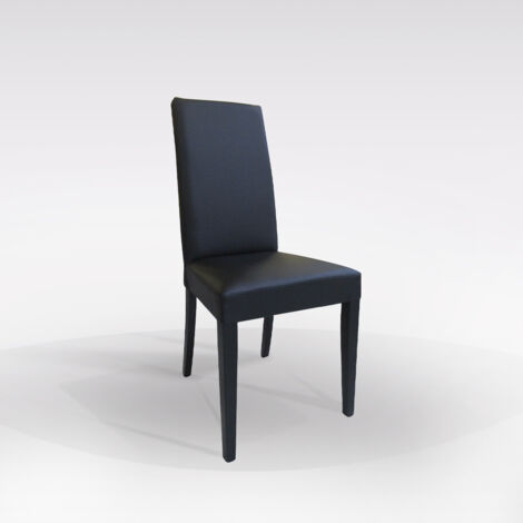 SEDIA MOD. DENVER IN PU NERO (1/4)