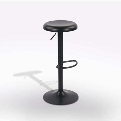 Sedia girevole / sgabello BETTY, base cromata su ruote, seduta