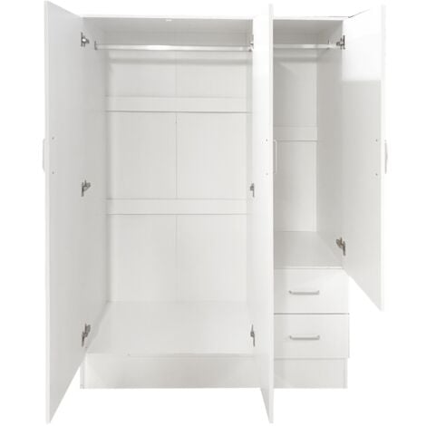 ARMADIO CM 120X50 H. 170 BIANCO OPACO