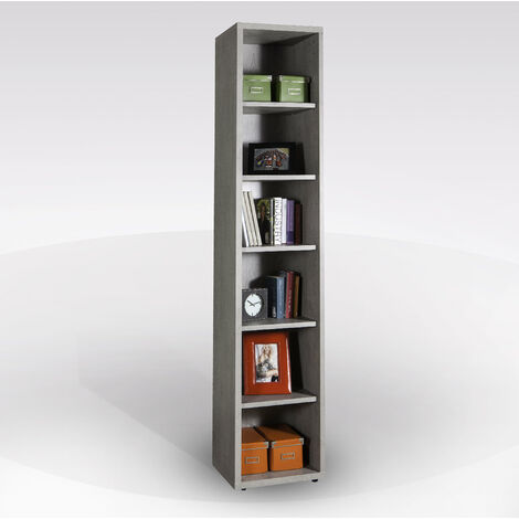 LIBRERIA MOD. DISEGNO 44X36 H. 217 CM CEMENTO (1/3)