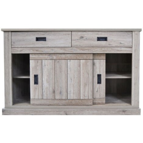 CREDENZA 2 ANTE E 2 CASSETTI