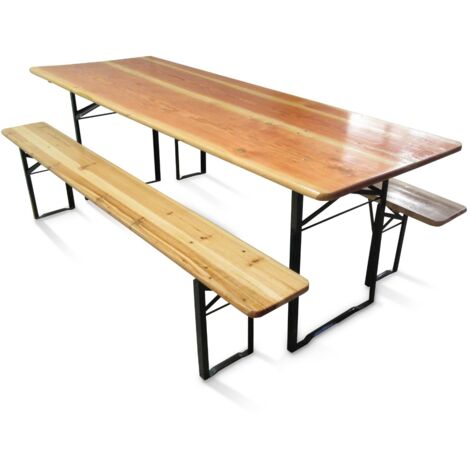SET BIRRERIA RICHIUDIBILE CM 220 METALLO E LEGNO DI ABETE