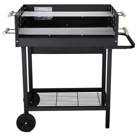 BARBECUE A CARBONELLA PARTY GRILL IN METALLO NERO