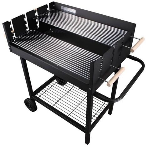 Barbecue Festa Plus A Carbone - Griglia In Acciaio Inox Per Feste All'Aperto - Foto 4