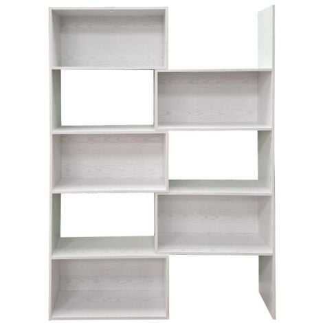 LIBRERIA ESTENSIBILE ROVERE SBIANCATO