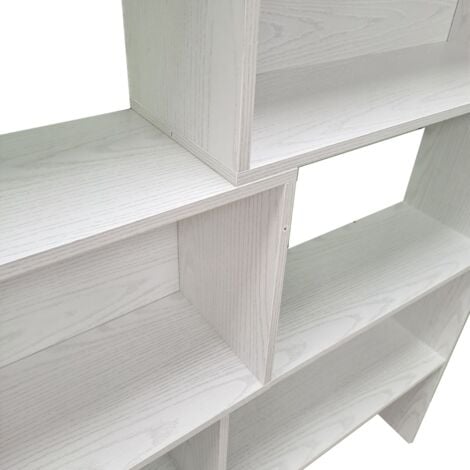 LIBRERIA ESTENSIBILE ROVERE SBIANCATO