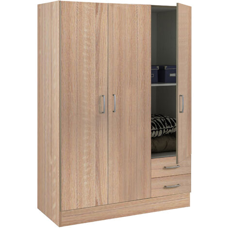 ARMADIO MULTIUSO FACILE CM 119X46,3 H. 184,4 ROVERE SONOMA