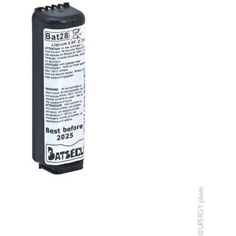 3 Batterie Per Allare BAT28 BatLi28 Daite Logisty 3.6V 2,7Ah - Foto 2