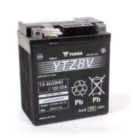 Yuasa – Batterie moto 12V 7Ah plomb étanche – Puissance démarrage à froid 120A – Conception antifuite – Longue durée de vie