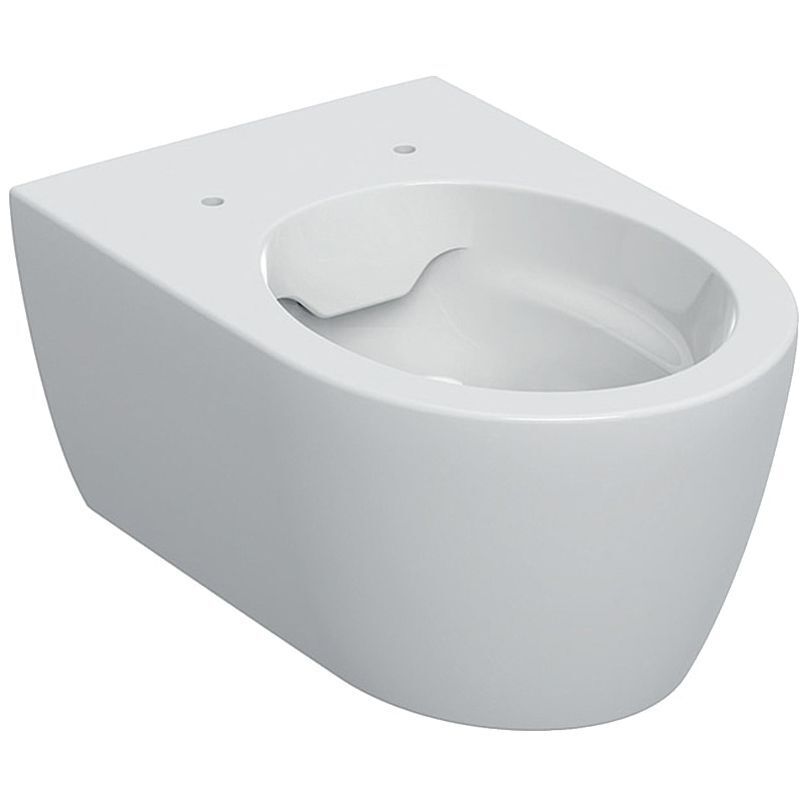 Geberit iCon Wand-WC Tiefspüler, spülrandlos, geschlossene Form,