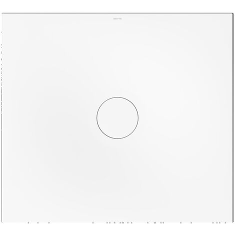 BetteAir Duschfliese mit Antirutsch Sense, 1100×1000mm, weiß,