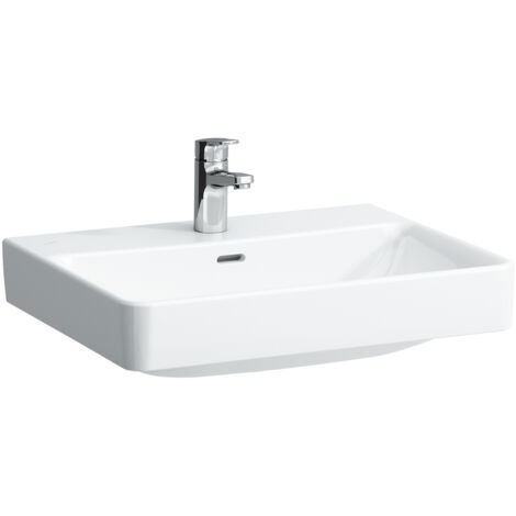 LAUFEN PRO S Waschtisch, 1 Hahnloch, mit Überlauf, 600x465mm, (1/5)