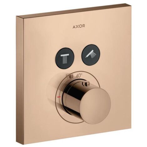hansgrohe AXOR Starck ShowerSelect Square Thermostat Unterputz