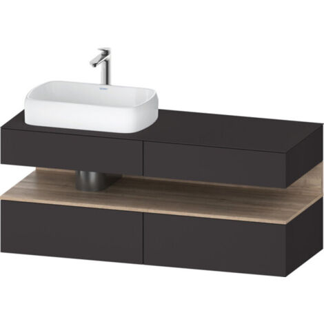 Duravit Collection One Konsolenwaschtischunterbau, 2 Auszüge, 2 (1/2)