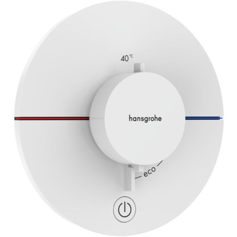 Hansgrohe ShowerSelect Comfort - Unterputz-Thermostatarmatur, weiß matt 15562700
