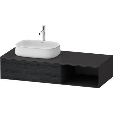 Duravit Zencha Konsolenwaschtischunterbau, 1300x550mm, 1 Auszug, (1/2)