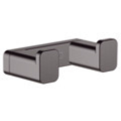 Hansgrohe AddStoris - Doppelhaken, Chrom schwarz gebürstet 41755340
