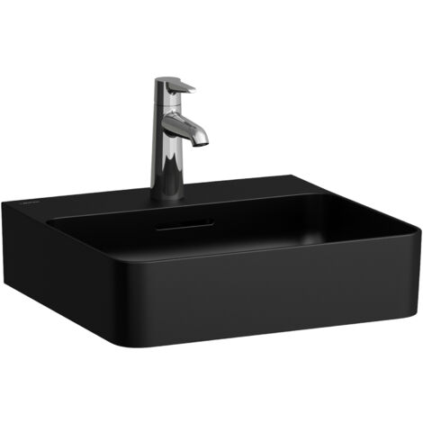 LAUFEN VAL Handwaschbecken, 1 Hahnloch, ohne Überlauf, 450x420mm, (1/4)