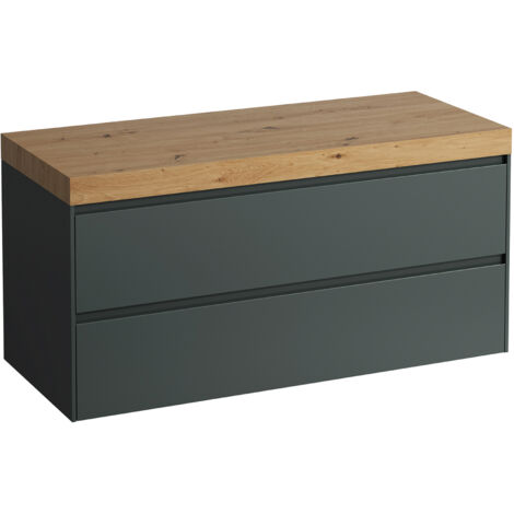 LAUFEN LANI Waschtischplatte wildeiche inklusive Unterschrank,