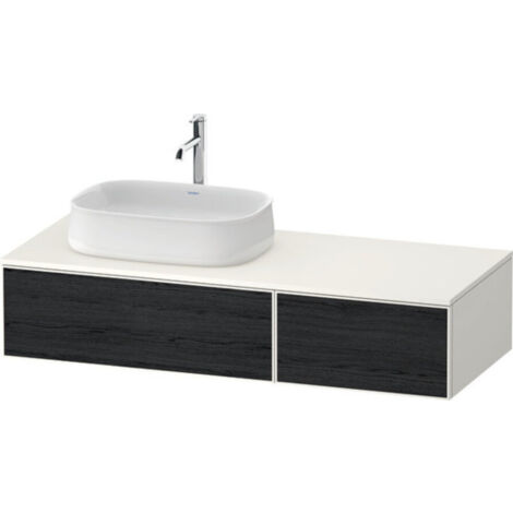 Duravit Zencha Konsolenwaschtischunterbau, 1300x550mm, 2 Auszüge, (1/2)