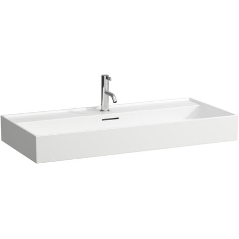 LAUFEN Kartell Waschtisch unterbaufähig, 1 Hahnloch, mit