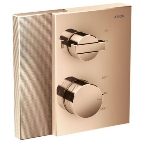 hansgrohe AXOR Edge Thermostat Unterputzmodell mit Absperrventil, (1/4)