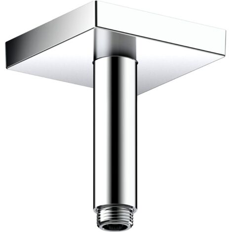 hansgrohe AXOR ShowerSolutions Deckenanschluss, eckig, 100mm,