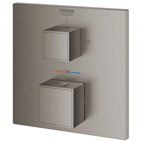 Grohe Grohtherm Cube Thermostat-Brausebatterie für Rapido (1/5)