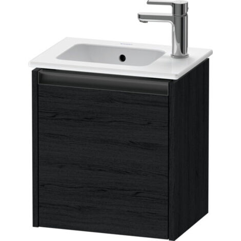Duravit Ketho.2 Waschtischunterbau wandhängend, 1 Tür, Anschlag (1/2)