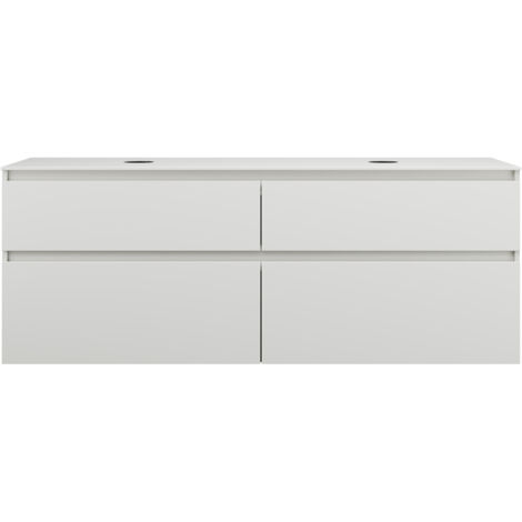burgbad Lin20 Waschtischunterschrank inklusive Konsolenplatte, 2 (1/2)