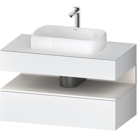 Duravit Collection One Konsolenwaschtischunterbau, 1 Auszug, 1 (1/2)