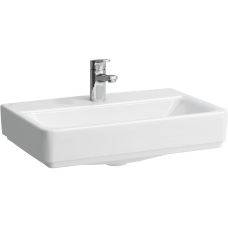 LAUFEN PRO S Compact Aufsatzwaschtisch, ohne Hahnloch, ohne (1/4)