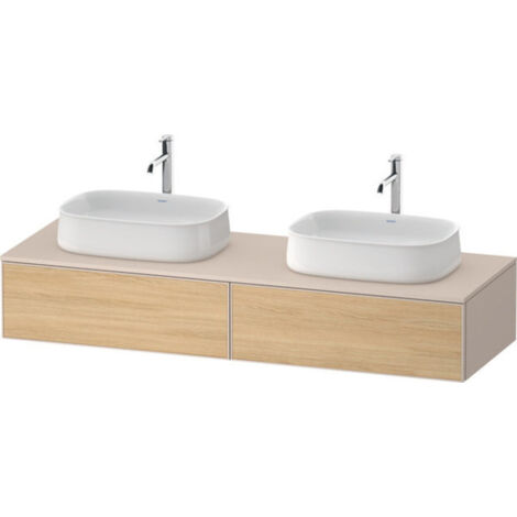 Duravit Zencha Konsolenwaschtischunterbau, 1600x550mm, 2 Auszüge. (1/2)