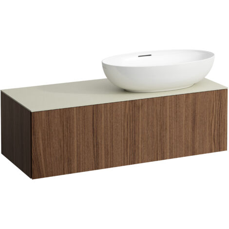LAUFEN ILBAGNOALESSI Schubladenelement, Steinplatte Calce Avorio, (1/5)