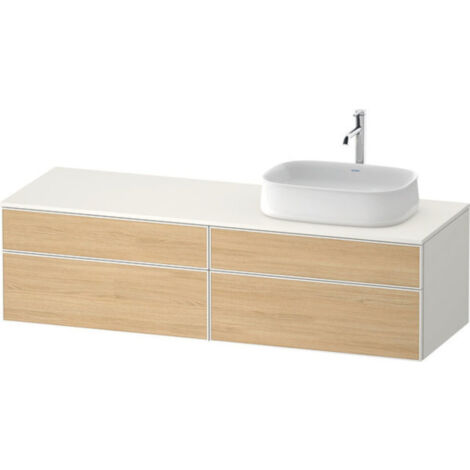 Duravit Zencha Konsolenwaschtischunterbau, 1600x550mm, 2 Auszüge, (1/2)