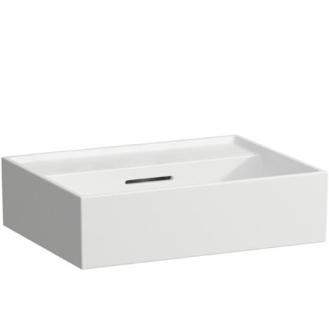 LAUFEN Kartell Handwaschbecken, unterbaufähig, ohne Hahnloch, mit