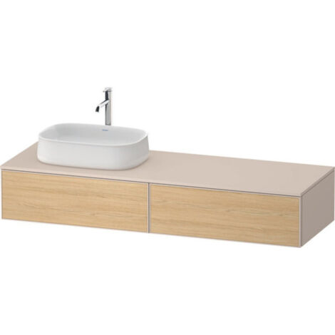 Duravit Zencha Konsolenwaschtischunterbau, 1600x550mm, 2 Auszüge, (1/2)
