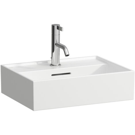 LAUFEN Kartell Aufsatzhandwaschbecken, 3 Hahnlöcher, mit (1/4)