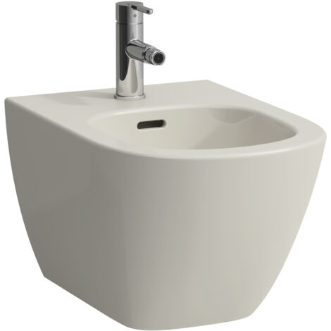 LAUFEN LUA Wandbidet, mit Überlauf, 1 Hahnloch, 360x520mm,