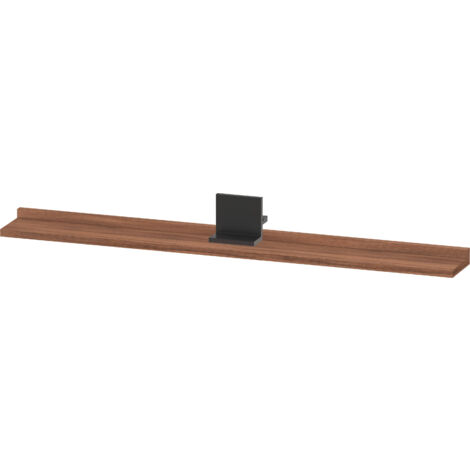 Duravit Sivida Ablage, Halterung Diamantschwarz Matt, (1/4)